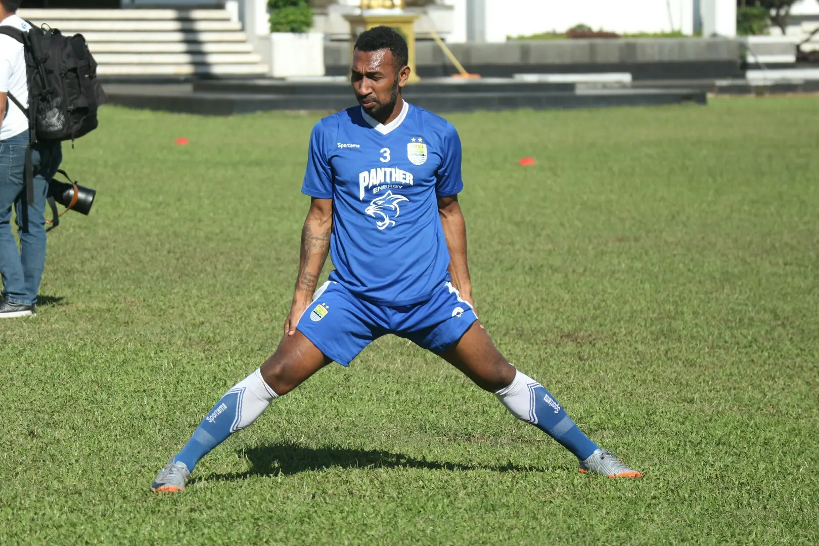 Patrich Wanggai masih berstatus pemain seleksi di Persib Bandung. (Liputan6.com/Kukuh Saokani)