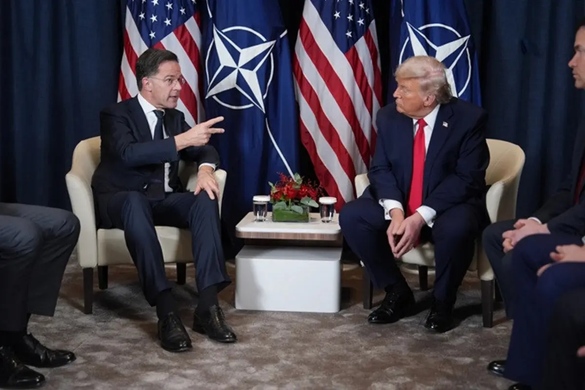 Presiden Amerika Serikat Donald Trump dan Sekretaris Jenderal NATO Mark Rutte menggelar pertemuan di sela ajang World Economic Forum (WEF) pada Rabu (21/1/2026).