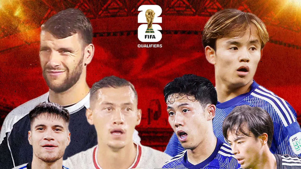 Kualifikasi Piala Dunia 2026 - Timnas Indonesia Vs Jepang - Jay Idzes, Maarten Paes, Kevin Diks Vs Takefusa Kubo, Kaouri Mitoma, Wataru Endo