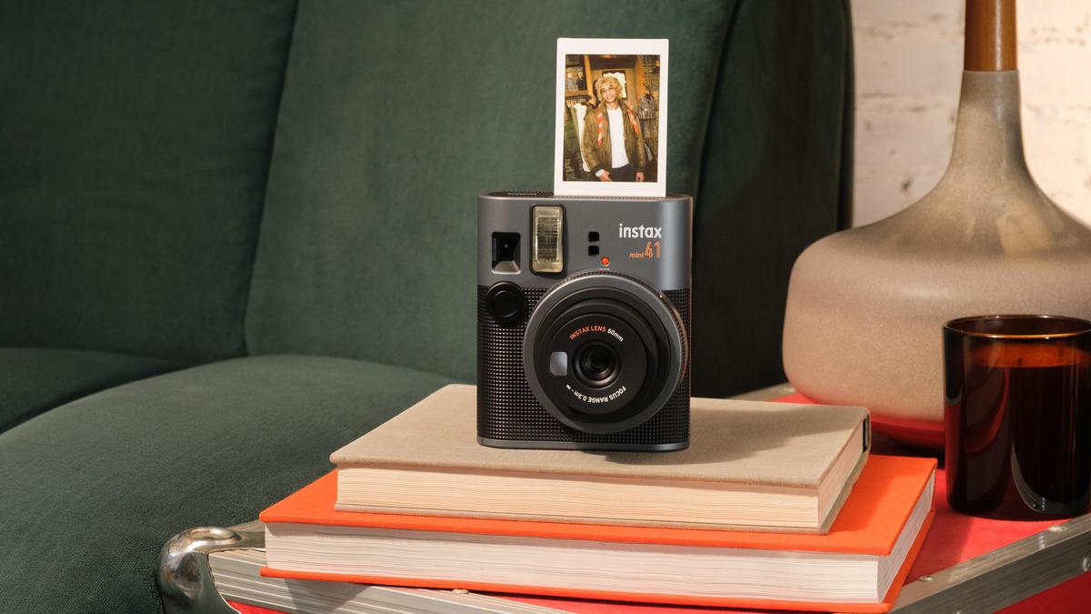 Yystao Schutzhülle Für Fujifilm Instax Mini 41 - Silikon Case Schwarz