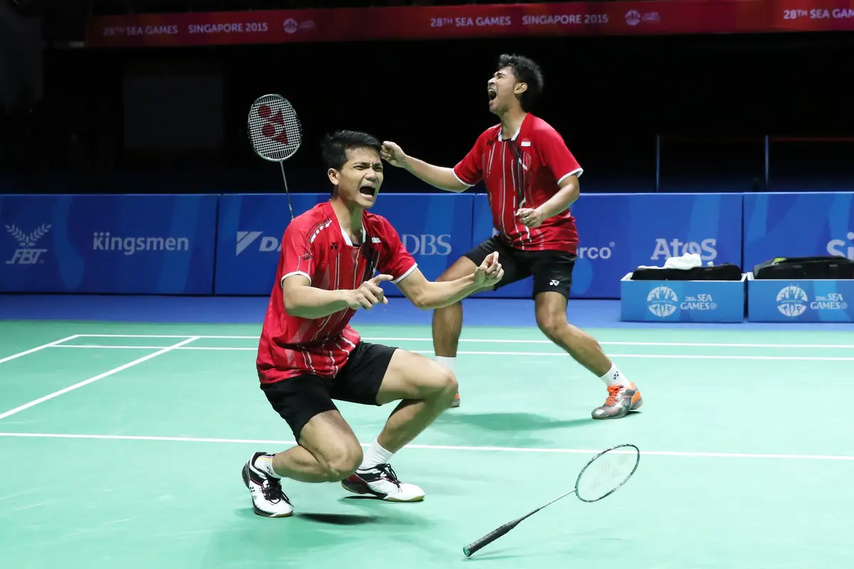 Ganda putra Indonesia Angga Pratama/Ricky Karanda Suwardi