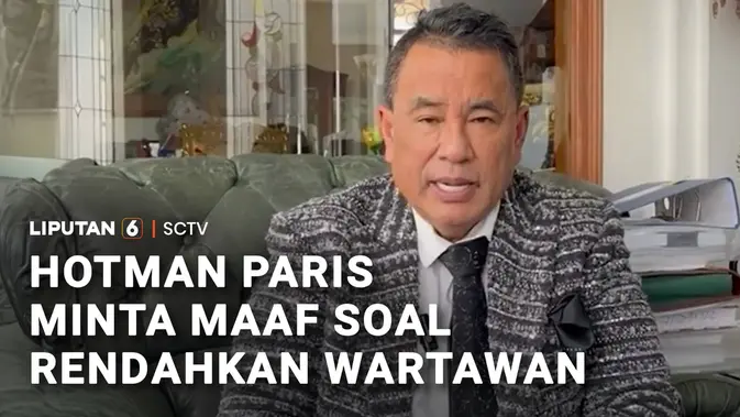 Hotman Minta Maaf Soal Rendahkan Wartawan