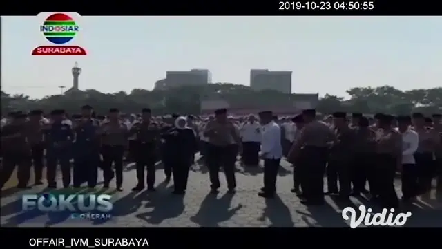 VIDEO: Pesan Gubernur Jatim Saat Peringati Hari Santri Nasional 2019
