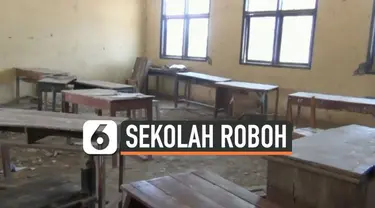 Bangunan sekolah di Subang kondisinya sangat memprihatinkan. Kelas akhirnya dikosongkan karena kondisinya berbahaya. Siswa terpaksa belajar di luar agar takut terluka,