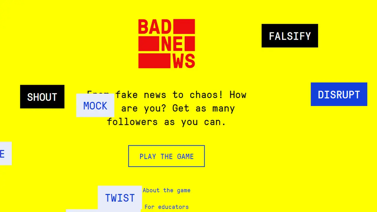 Gim Online Ini Ajarkan Deteksi Fake News dan Disinformasi dengan Mudah