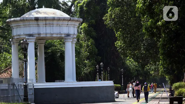 Pedestrian Lingkar Kebun Raya Bogor Ditutup Sementara