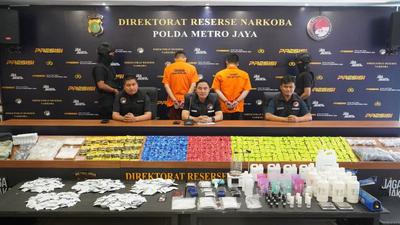 Apartemen di Tangerang Disulap WN China Jadi Laboratorium Narkotika Vape