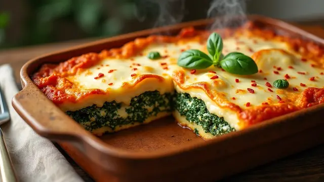Resep Lasagna Bayam Pedas