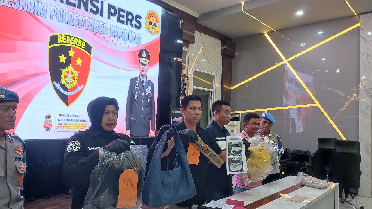 Gelap Mata, Pria di Bandung Tusuk Adik Ipar 8 Kali di Dada hingga Tembus Paru-Paru  Langsung Dijerat Pembunuhan Berencana