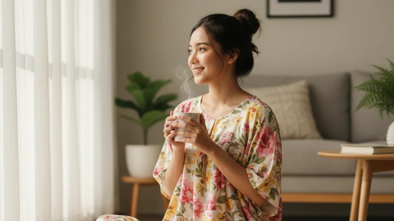 7 Inspirasi Daster Model Gaun yang Nyaman dan Modis untuk Aktivitas Sehari-hari di Rumah