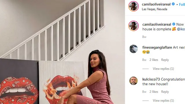 Gadis Ring Camila Oliveira Promosikan Video Syur Dompleng Pertarungan Conor McGregor (Instagram @camilaoliveirareal)