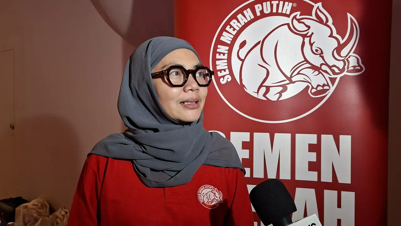 Head of Marketing Semen Merah Putih, Nyiayu Chairunnikma. (Liputan6.com/Arief)