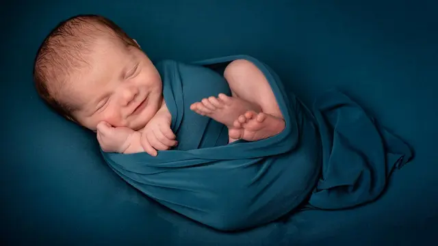 Ilustrasi bayi laki-laki