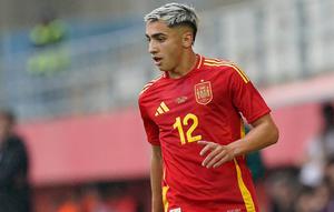 Yeremay Hernandez, winger Deportivo La Coruna dan Timnas Spanyol U-21. (Bola.com/ X Yeremay Hernandez)
