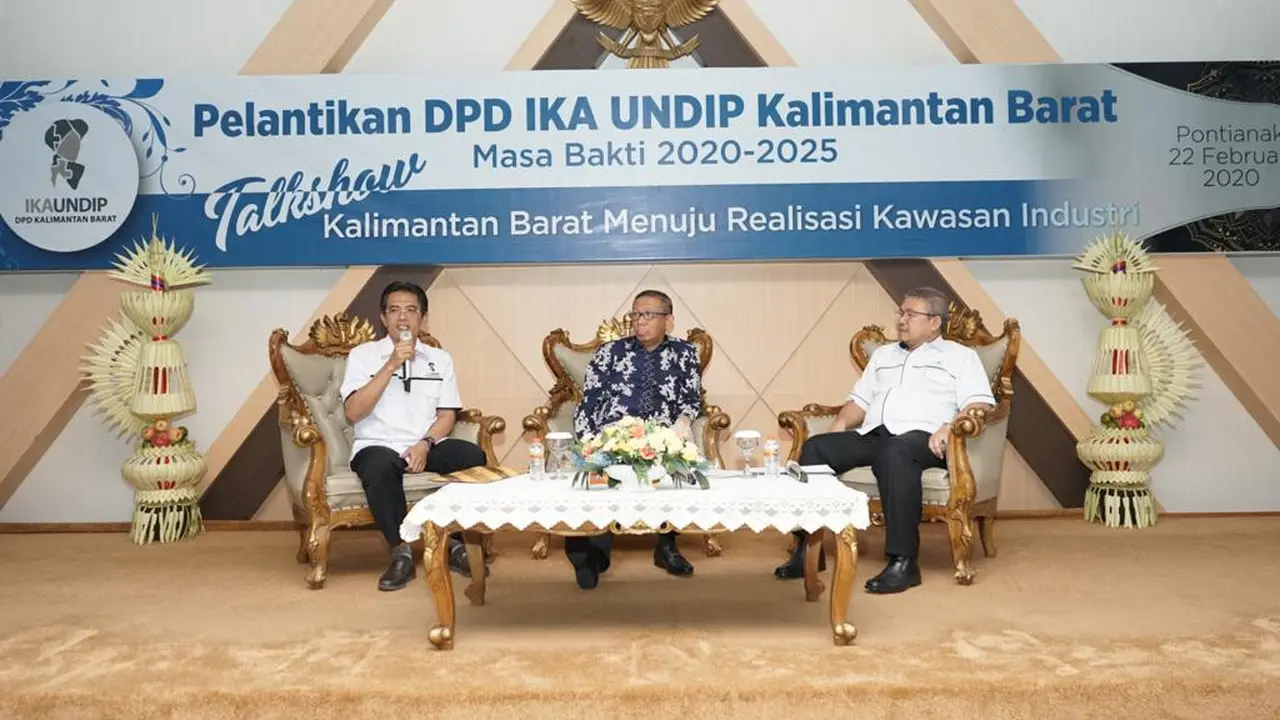 Ikatan Alumni Universitas Diponegoro (IKA UNDIP) daerah Kalimantan Barat masa bakti 2020-2025 resmi dilantik