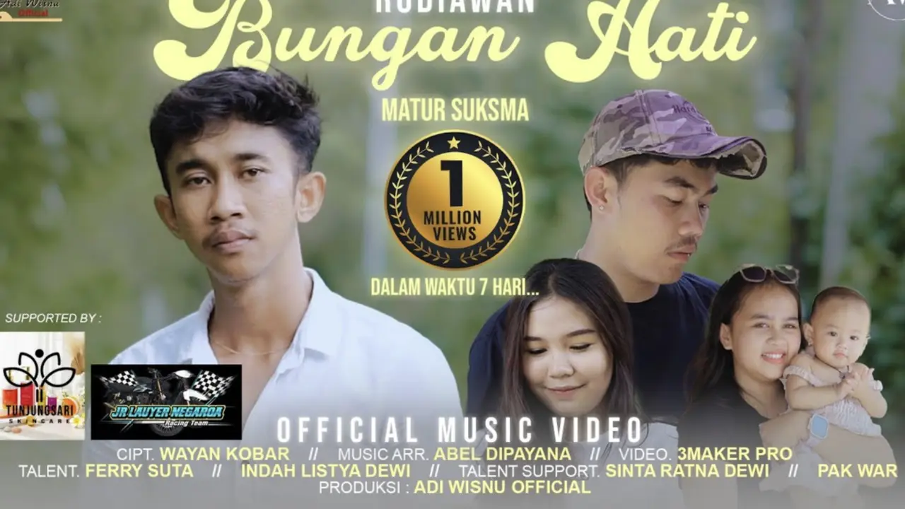Bungan Hati - Rudiawan