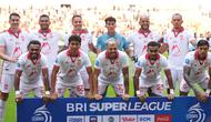 Starting XI Malut United dalam laga pekan ketiga BRI Super League 2025 di Jakarta International Stadium, Sabtu (23/8/2025). (Dok. Malut United)