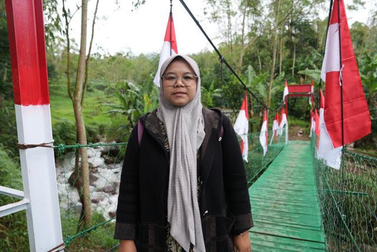 Jembatan Gantung Cisurupan Garut Hadir, Pelajar Tak Lagi Bolos Sekolah karena Terhadang Banjir