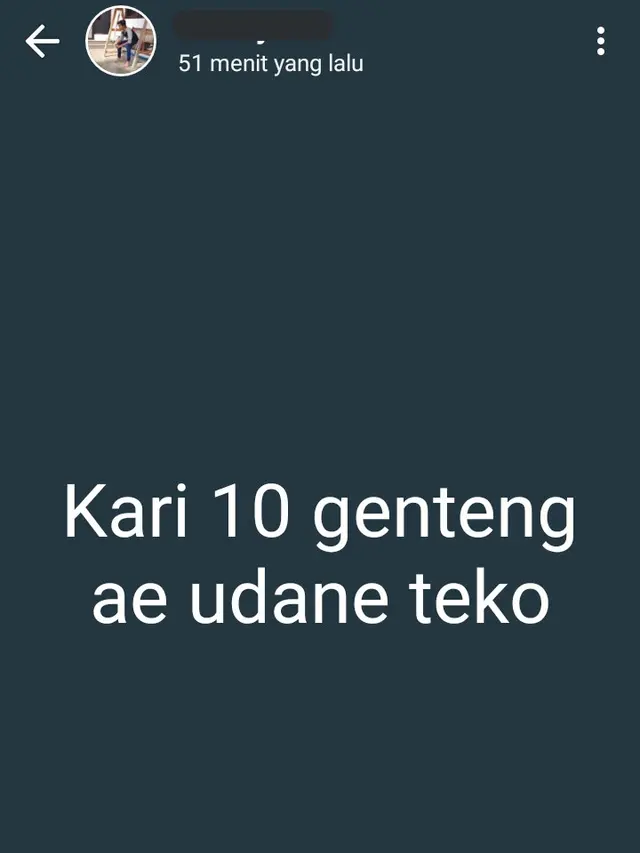6 Status WhatsApp Kuli Bangunan Ini Bikin Tepuk Jidat
