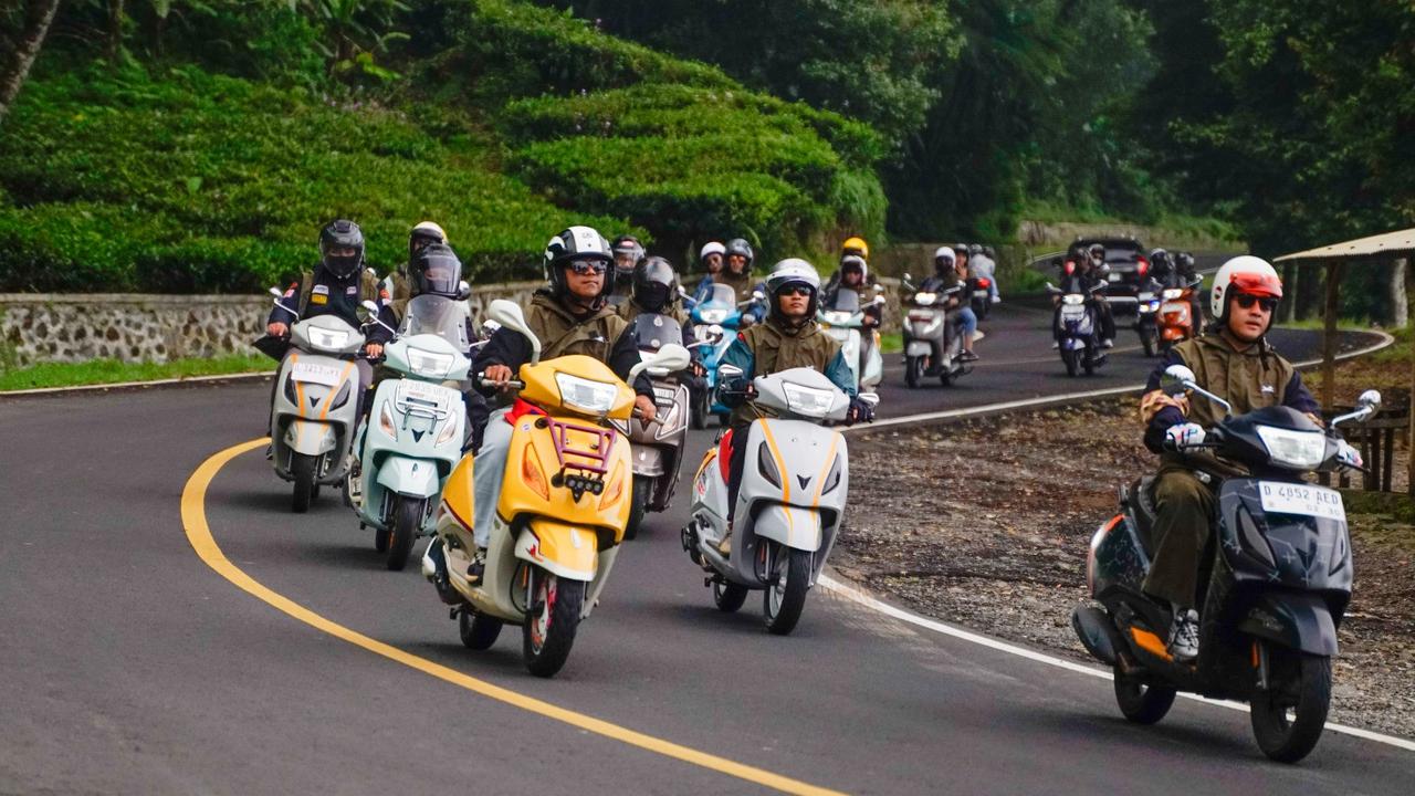 Bikin Touring dan Camping, Ini Cara TVS Rangkul Komunitas Motor Kalcer (ist)