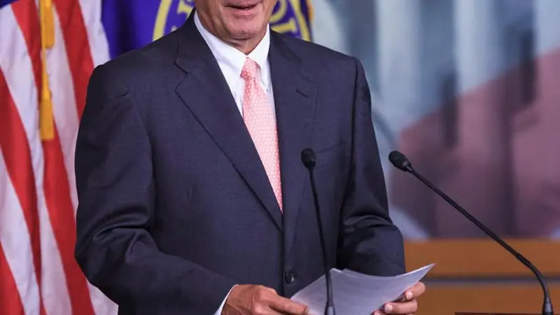 Mantan Ketua DPR Amerika Serikat (AS) John Boehner. (Instagram/@speakerboehner)