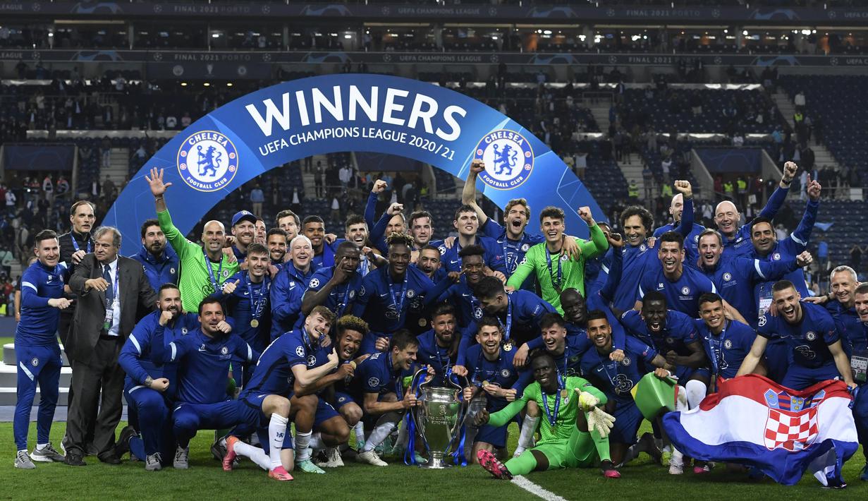 FOTO: Taklukkan Man City 1-0, Chelsea Juara Liga Champions - Bola  Liputan6.com