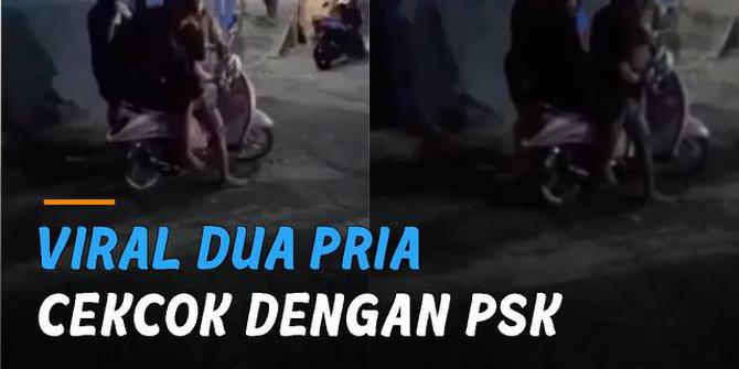 VIDEO: Viral PSK Cekcok Dengan Dua Pria Gara-Gara Tak Bisa Bayar