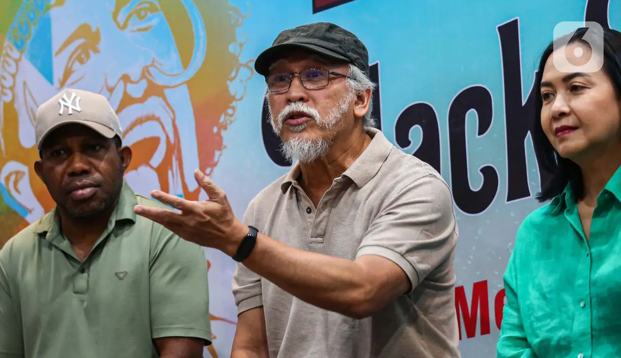 Black Brothers merupakan sebuah band asal tanah Papua yang sempat populer di belantika musik Tanah Air pada masa 1970-an hingga 1980-an. (Liputan6.com/Angga Yuniar)