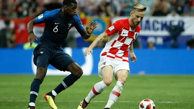 Gelandang timnas Kroasia, Ivan Rakitic.