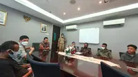 Konferensi Mahasiswa Papua (KMP) bertemu Direktur Penataan Daerah dan Otonomi Daerah khusus Kementerian Dalam Negeri (Kemendagri), Jumat (10/6/2022) (Istimewa)