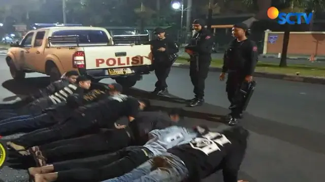 Polisi Hukum Push Up Remaja Hendak Balapan Liar di Kembangan
