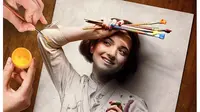 Pria Ini Padukan Gambar Pensil dengan Foto, 6 Hasilnya Nyata Banget