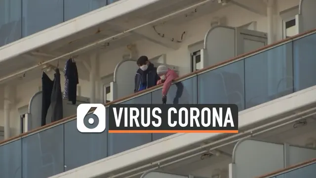 VIDEO: 61 Orang Ditemukan Terinfeksi Corona di Kapal Pesiar Ini