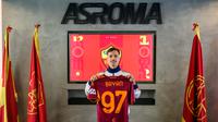 Bryan Zaragoza jadi rekrutan terakhir AS Roma pada mercato musim dingin 2026. (X/AS Roma)