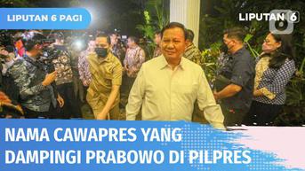 VIDEO: Gerindra Sudah Kantongi Nama Cawapres yang Dampingi Prabowo di Pilpres 2024