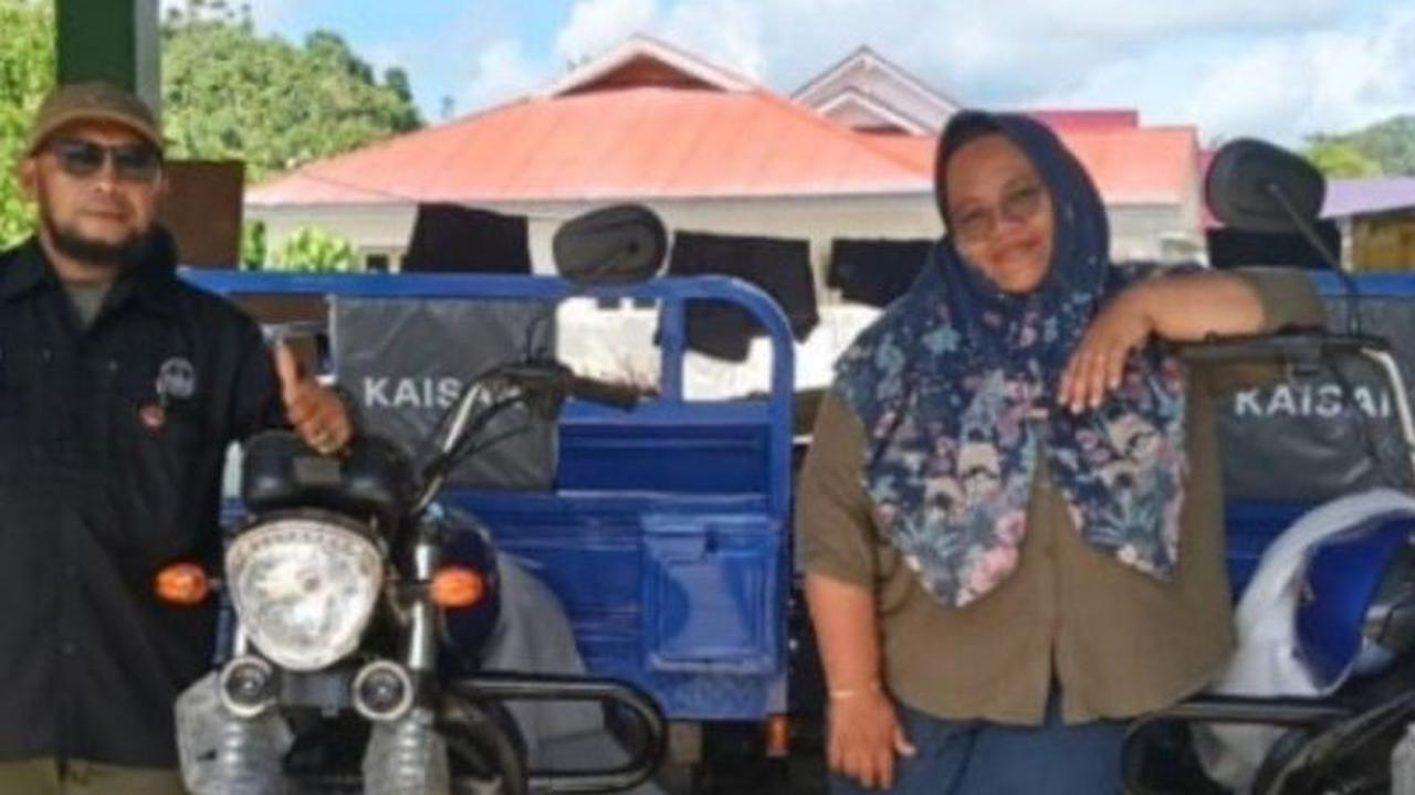 PT Indomarco Prismatama Dukung Infrastruktur Penanganan Sampah Halmahera Tengah