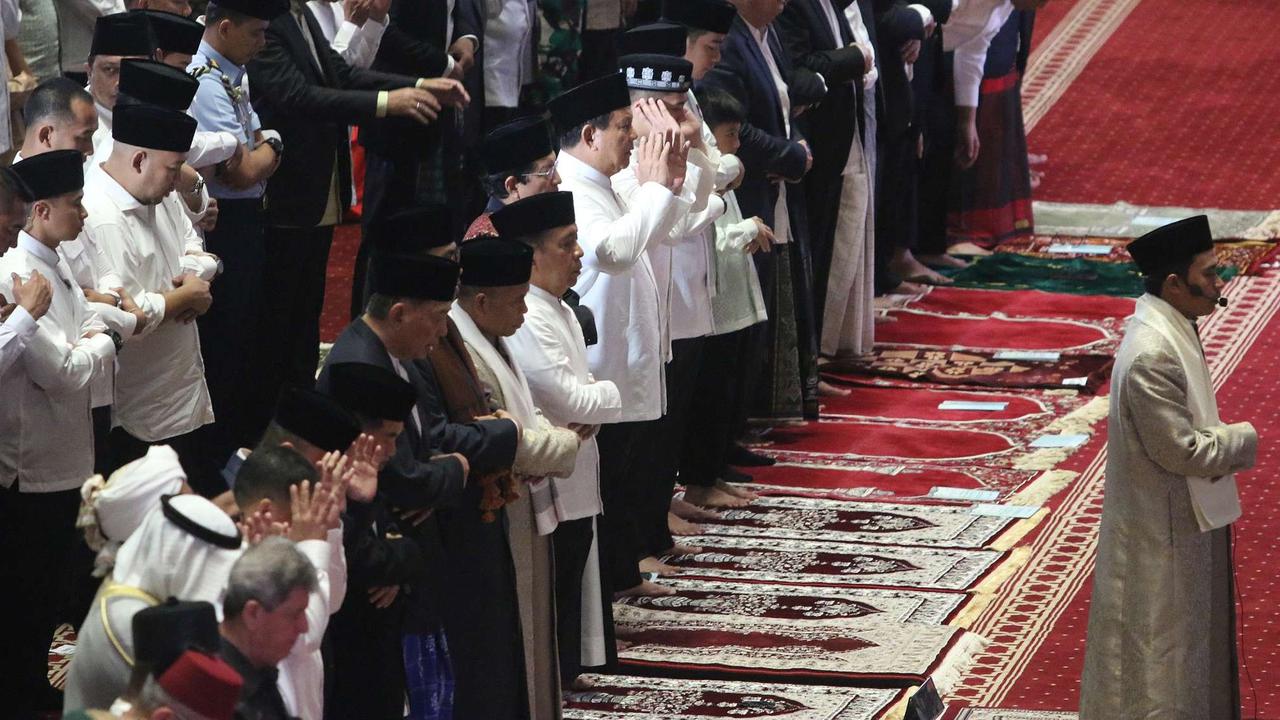 Prabowo-Gibran laksanakan salat Idulfitri di Masjid Istiqlal