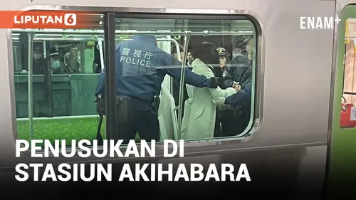 VIDEO: Kembali Terjadi Penusukan dalam Kereta di Jepang, Pelakunya Wanita dan Lukai 4 Orang