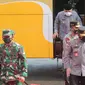 Panglima TNI dan Kapolri tinjau vaksinasi di Balikpapan Kaltim
