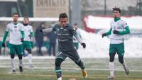 Egy Maulana Vikri menyumbang satu gol dan satu assists ketika Lechia Gdansk menang 9-1 atas Olimpia Grudziadz pada laga uji coba, Selasa (19/1/2021). (Lechia Gdansk).