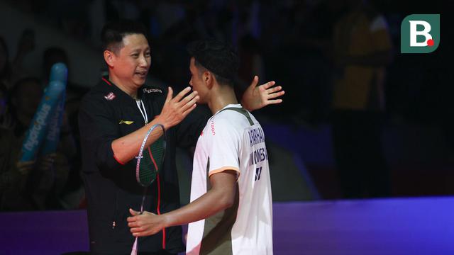 Foto: Tampil Mendominasi Atas Wakil Taiwan, Alwi Farhan Amankan 1 Tiket Final Indonesia Masters 2026
