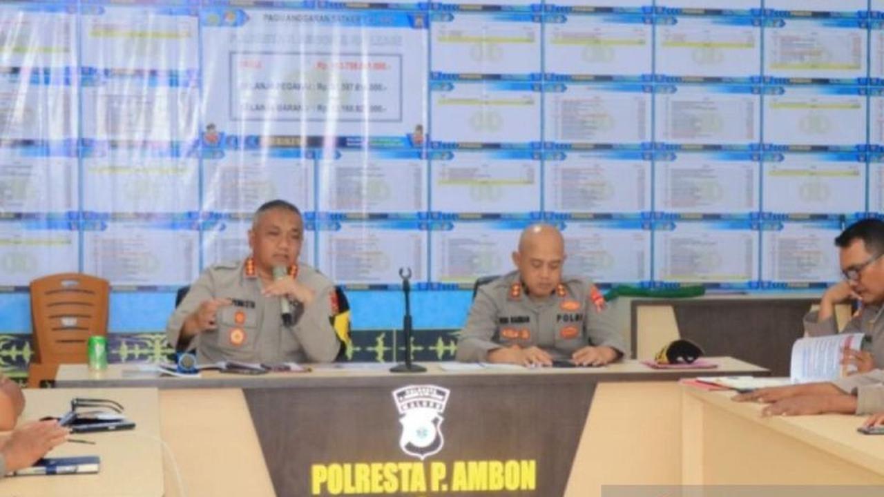 Polresta Ambon Gencarkan Patroli, Fokus Cegah Tawuran Remaja Pasca-Lebaran