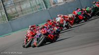 Suasana balapan motor MotoGP Mandalika 2024. (dok. ITDC)