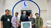 Majelis Hukama Muslimin meraih penghargaan stan pameran terbaik IBF 2023. (Ist)