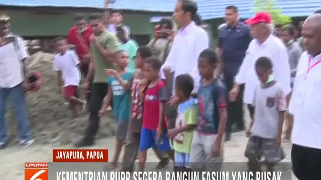 Jokowi menilai bahwa para korban harus segera direlokasi dari tempat rawan bencana. Dan lokasi relokasi nanti akan ditentukan oleh Gubernur Papua maupun Bupati Jayapura.