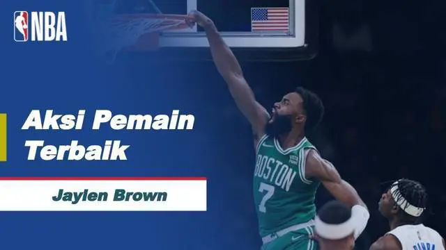 Berita video beragam aksi terbaik dari Jaylen Brown, pemain Boston Celtics yang mencetak 50 poin di NBA hari ini, Senin (3/1/2022) pagi hari WIB.