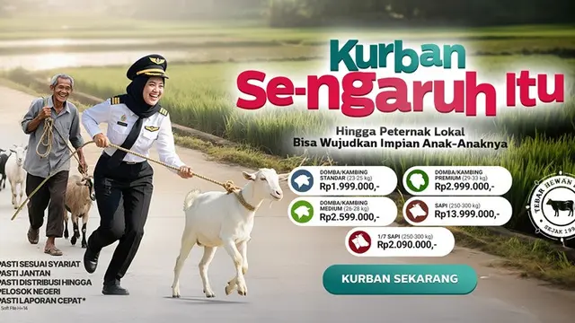 Iduladha Jadi Momen Tebar Daging Kurban Secara Merata sampai Pelosok.  foto: istimewa