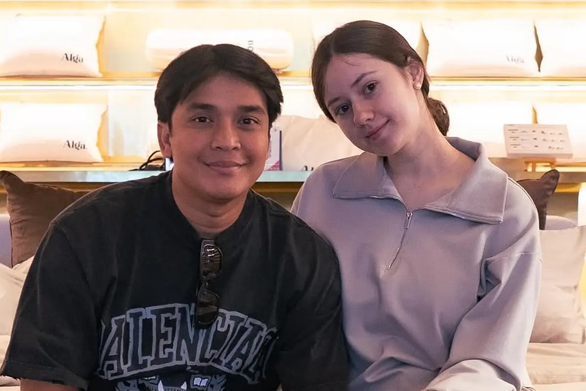 Billy Syahputra dan Vika Kolesnaya. (Foto: Dok. Instagram @bilsky16)