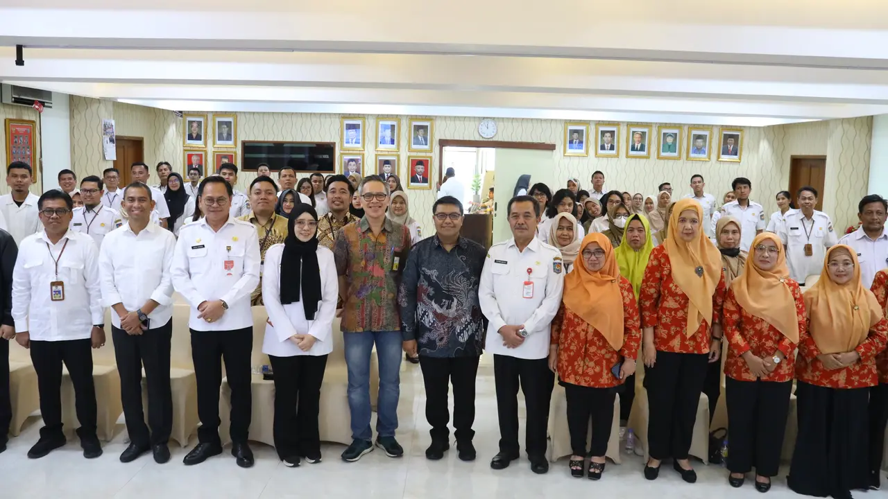 Acara Pembinaan Kepegawaian dan Dharma Wanita Persatuan bertajuk “Hak dan Jaminan Sosial Bagi ASN dan Potensi Usaha Pasca Purna Tugas” yang diselenggarakan di Aula BSKDN pada Rabu, 9 April 2025 (Istimewa)