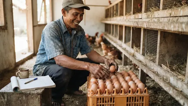 Cara menghitung keuntungan ternak ayam kampung petelur bagi peternak rumahan melalui strategi mempertahankan kelangsungan produksi
